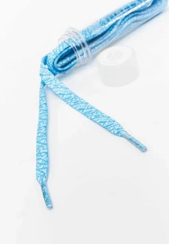 Schuhzubehör & Schuhpflege*TubeLaces White Flat Schnürsenkel blau/weiß