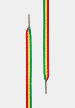 Schuhzubehör & Schuhpflege*TubeLaces White Flat Schnürsenkel rasta