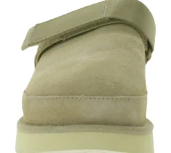 Pantoffeln & Hausschuhe*UGG Australia Goldenstar Damen nachhaltige Echtleder-Schuhe Retro-Plateausohle Hausschuhe Schlupf-Schuhe 1138252 Beige