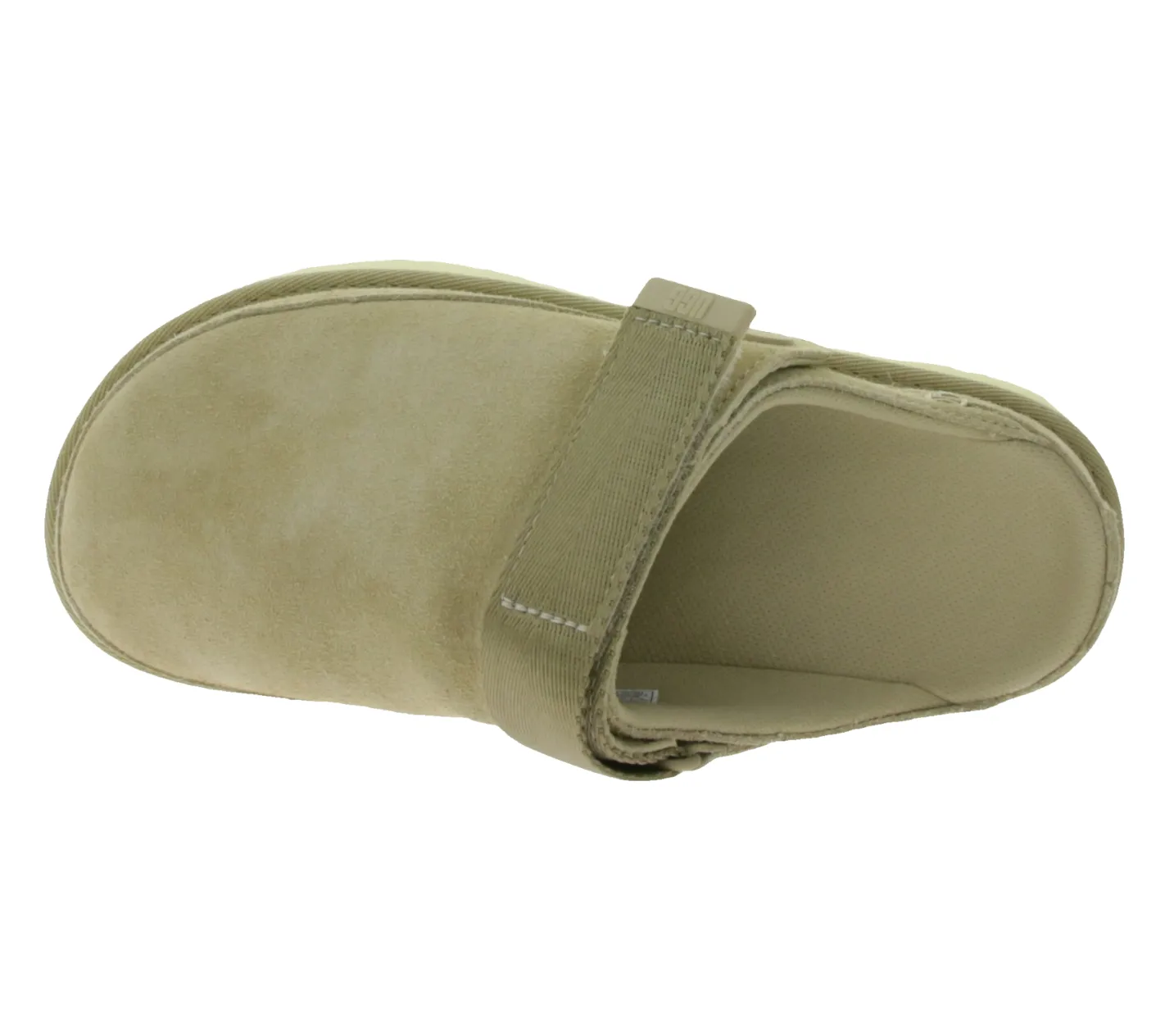 Pantoffeln & Hausschuhe*UGG Australia Goldenstar Damen nachhaltige Echtleder-Schuhe Retro-Plateausohle Hausschuhe Schlupf-Schuhe 1138252 Beige