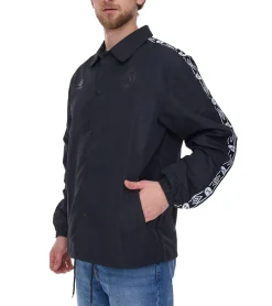 Sportoberbekleidung|Jacken & Mäntel*umbro Bundesliga Jacke Herren Übergangs-Jacke Alltags-Jacke mit Kent-Kragen SV Werder Bremen oder FC Schalke 04 Schwarz