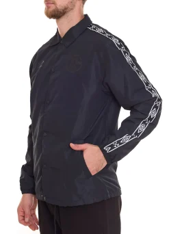 Sportoberbekleidung|Jacken & Mäntel*umbro FC Schalke Herren Übergangs-Jacke Alltags-Jacke mit Kent-Kragen UMJM0436 060 Schwarz