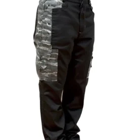 Jeans & Hosen*Uncle Sam Herren Arbeits-Hose mit praktischen Beintaschen Arbeitskleidung Schutz-Kleidung 20421 1062 Schwarz