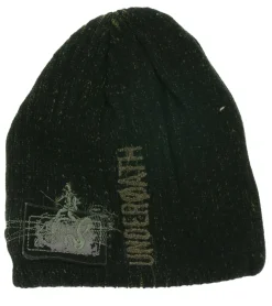 Caps & Mützen*BioworldMerch Underoath Unisex Metalcore-Band Strick-Mütze Baumwoll-Kopfbedeckung Fan-Artikel KC110030UND Schwarz