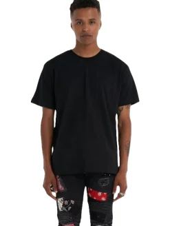 T-Shirts & Tank Tops*UNEFFECTED Blank T-Shirts schwarz