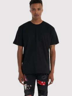 T-Shirts & Tank Tops*UNEFFECTED Blank T-Shirts schwarz