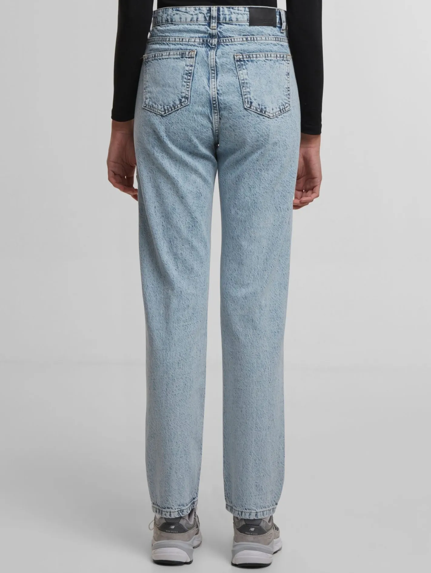 Hosen & Jeans*UNEFFECTED Destroyed Straight Fit Jeans eisblau