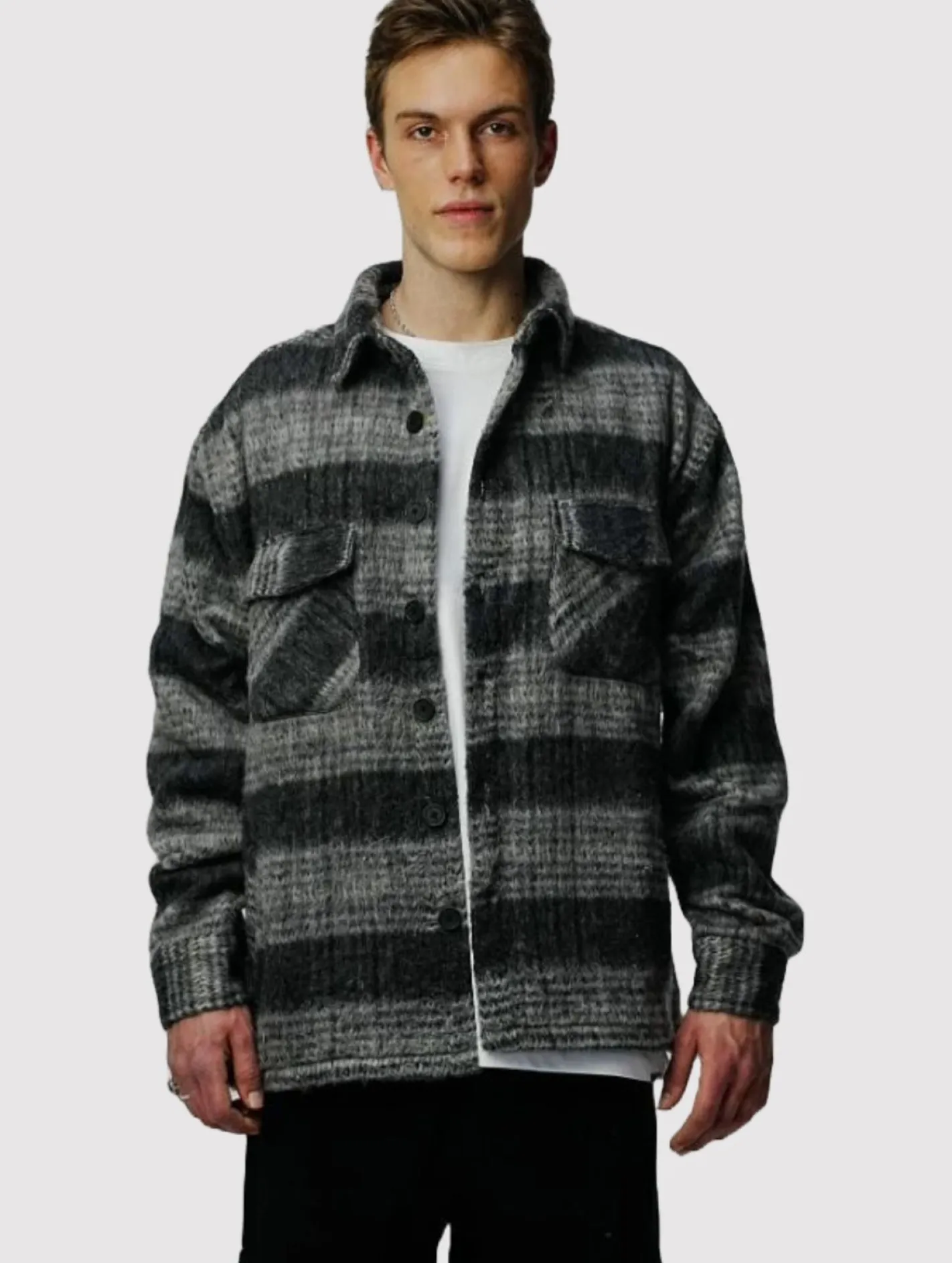 Hemden & Poloshirts*UNEFFECTED Hemden dunkelgrau