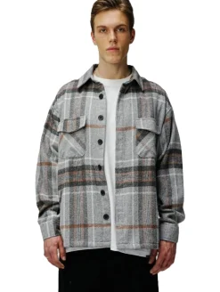 Hemden & Poloshirts*UNEFFECTED Hemden grau