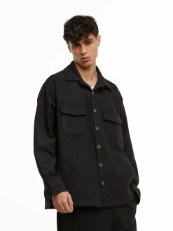 Hemden & Poloshirts*UNEFFECTED Hemden schwarz