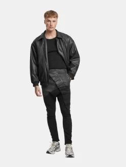 Jeans & Hosen*UNEFFECTED Loose Fit Jeans schwarz