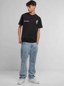 T-Shirts & Tank Tops*UNEFFECTED Respect Heavy T-Shirts schwarz