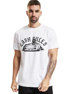 T-Shirts & Tank Tops*UNFAIR ATHLETICS Cash Rules T-Shirts weiß