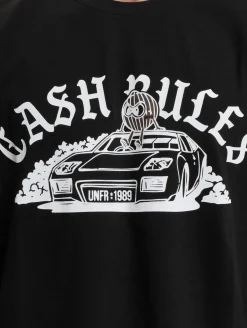 T-Shirts & Tank Tops*UNFAIR ATHLETICS Cash Rules T-Shirts schwarz