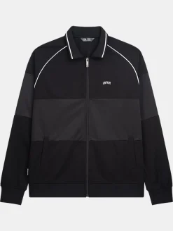 Jacken & Mäntel*UNFAIR ATHLETICS Center Court Trainingsjacke Schwarz schwarz