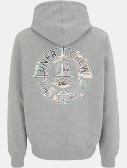 Pullover & Sweater*UNFAIR ATHLETICS DMWU Camo BP Hoodies grau meliert