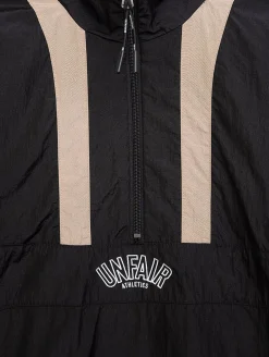 Sweater & Pullover|Pullover & Sweater*UNFAIR ATHLETICS Elementary Crushed Halfzip Schwarz schwarz