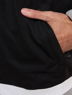 Jacken & Mäntel*UNFAIR ATHLETICS Fracture Tracktop Übergangsjacken schwarz