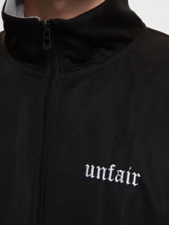 Jacken & Mäntel*UNFAIR ATHLETICS Fracture Tracktop Übergangsjacken schwarz