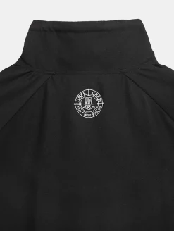 Sweater & Pullover|Pullover & Sweater*UNFAIR ATHLETICS Gebogener Halfzip Schwarz schwarz