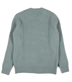 Pullover & Sweater*Universal Works. Loose Crew Herren Strick-Pullover stylischer Woll-Pullover Mint-Grün