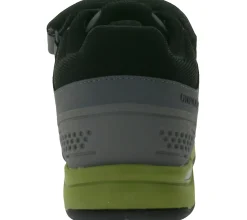 Radsport|Turnschuhe & Sneaker*UNPARALLEL UP Link / Roost Herren Fahrrad-Schuhe EVA-Sohle MTB-Schuhe vibrationsabsorbierende Sport-Sneaker mit OrthoLite Fahrrad-Sport mit Klettverschluss Dunkelgrau/Grün, Dunkelblau/Grau oder Hellgrau/Schwarz