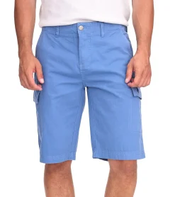 Shorts & Bermudas*U.S. POLO ASSN. Herren Freizeit-Cargo Shorts leichte Freizeit-Short mit U.S. Polo Stickerei kurze Hose 143 68147 52661 335 Hellblau