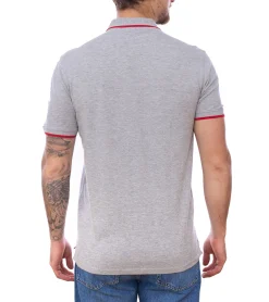 Hemden & Poloshirts*U.S. POLO ASSN. Herren Polo-Shirt Basic-Shirt Baumwoll-Shirt Kurzarm-Shirt 197 63899 52520 in oder Gelb/Blau Grau/Rot