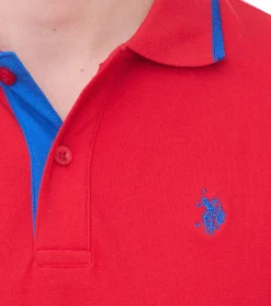 Hemden & Poloshirts*U.S. POLO ASSN. Herren Polo-Shirt Basic-Shirt Baumwoll-Shirt Kurzarm-Shirt in verschiedenen Modellen und Farben