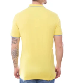 Hemden & Poloshirts*U.S. POLO ASSN. Herren Polo-Shirt Basic-Shirt Baumwoll-Shirt Kurzarm-Shirt 197 63899 52520 oder Orange Gelb