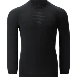 Socken & Unterwäsche*Uyn Damen Langarm Unterhemden Fusyon Light Longsleeve Schwarz