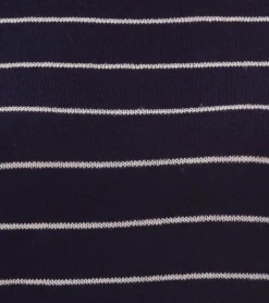 Sweater & Pullover*VERO MODA VMSTORM Damen Strick-Pullover gestreifter Rundhals-Sweater 57501916 Dunkelblau/Weiß