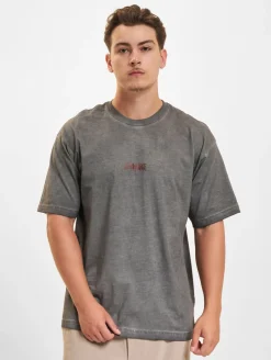 T-Shirts & Tank Tops*Vertere Berlin Amore Unltd. T-Shirts verwaschen schwarz