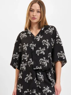 Poloshirts & Blusen|Hemden & Poloshirts*Vertere Berlin Boogie Hemden schwarz