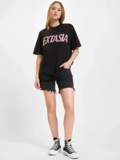 Tops & T-Shirts|T-Shirts & Tank Tops*Vertere Berlin Glam T-Shirts schwarz