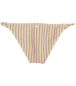 Wassersport|Bademode & Nachtwäsche*VOLCOM E'Ry Minute Hipster Damen gestreifte Bikini-Hose mit seitlichen Cut Outs Bademode O2212003 MLT Bunt