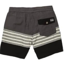 Shorts & Bermudas*VOLCOM Forzee Herren Sommer-Shorts Baumwoll-Shorts gestreifte Board-Shorts A1012002 DCR Schwarz/Grau/Beige