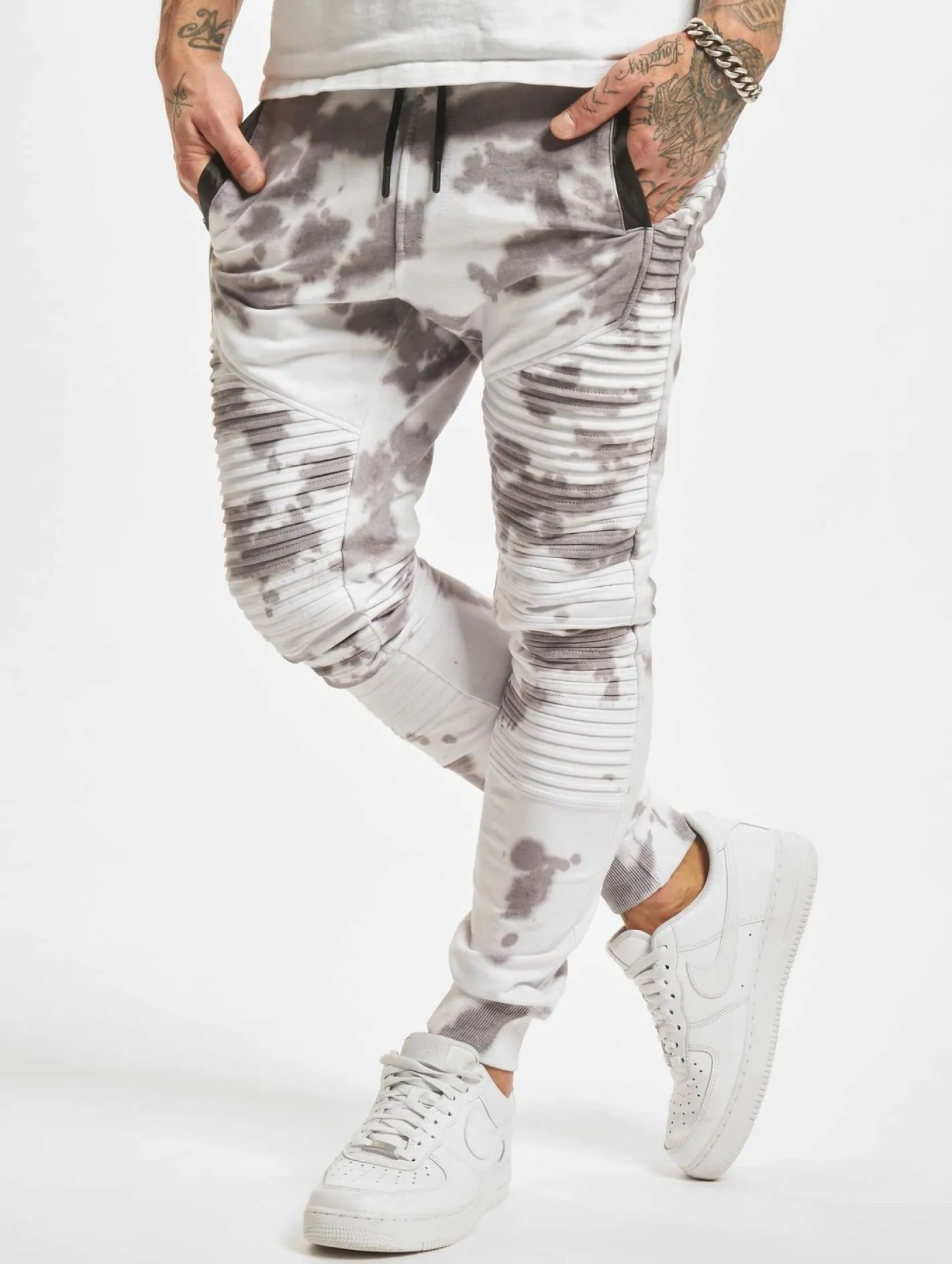 Jeans & Hosen|Jogginghosen & Fitnessmode*vsct Biker Batik Sweat Pant grau
