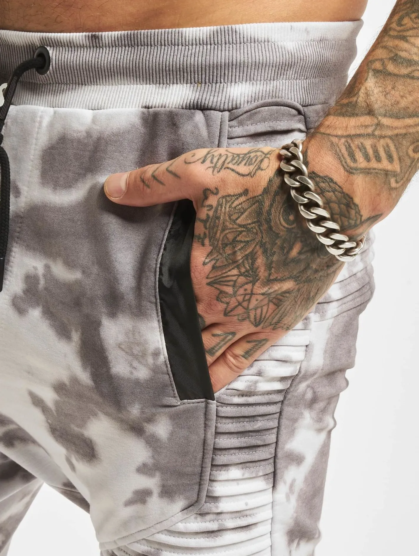 Jeans & Hosen|Jogginghosen & Fitnessmode*vsct Biker Batik Sweat Pant grau