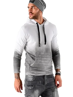 Pullover & Sweater*vsct Biker Hoodie grau