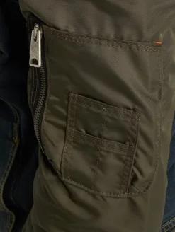 Mäntel & Jacken|Jacken & Mäntel*vsct Bomberärmel Jeansjacke blau