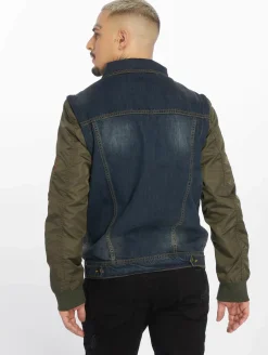 Mäntel & Jacken|Jacken & Mäntel*vsct Bomberärmel Jeansjacke blau