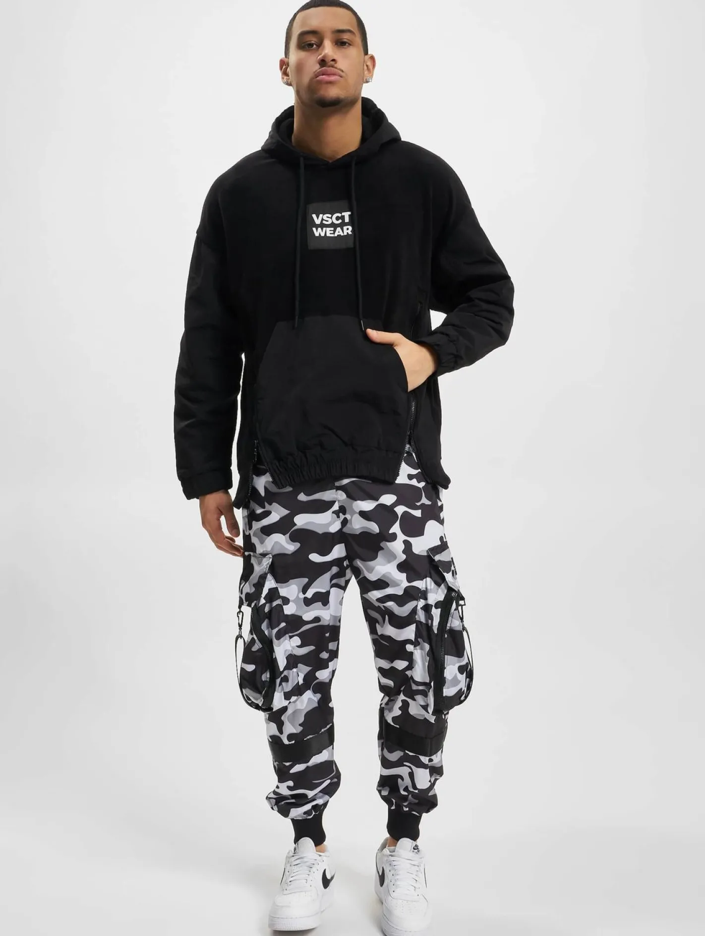 Pullover & Sweater*vsct Bulky Oversize Hoodie schwarz