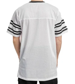 T-Shirts & Tank Tops*vsct Clubwear Herren Shirt mit "IBIZA 23"-Print auf der Front Sommer-Trikot 5643307 Weiß/Schwarz