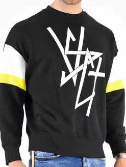 Pullover & Sweater*vsct Coach Retro Crew Pullover blau