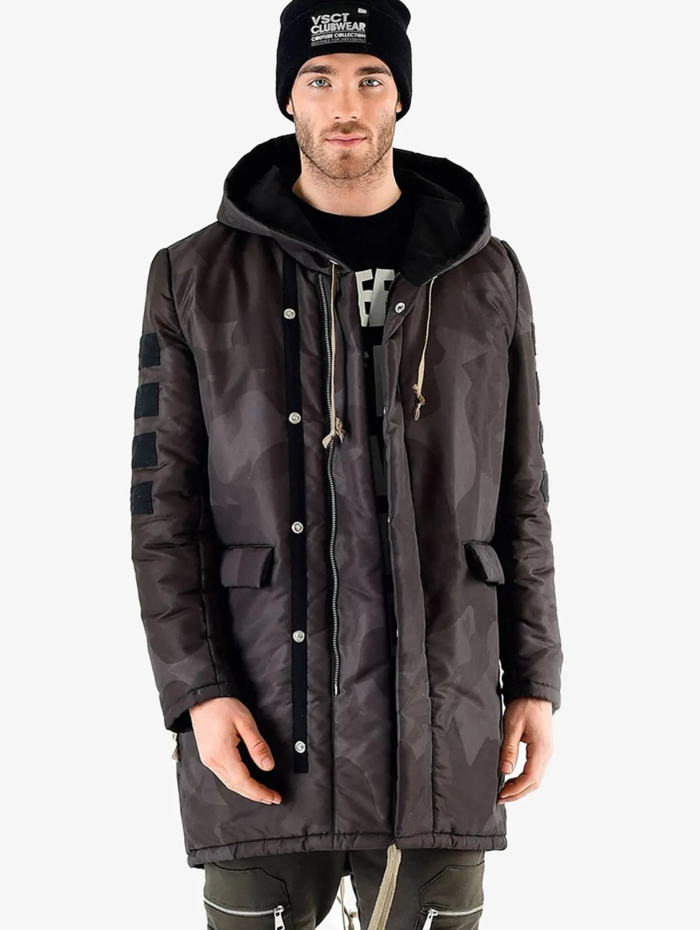 Mäntel & Jacken|Jacken & Mäntel*vsct Corporate Army Parka Camouflage
