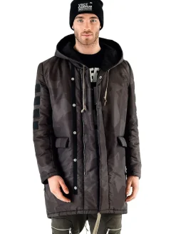 Mäntel & Jacken|Jacken & Mäntel*vsct Corporate Army Parka Camouflage