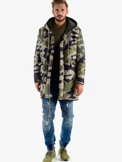 Mäntel & Jacken|Jacken & Mäntel*vsct Corporate Army Parka Camouflage