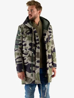 Mäntel & Jacken|Jacken & Mäntel*vsct Corporate Army Parka Camouflage