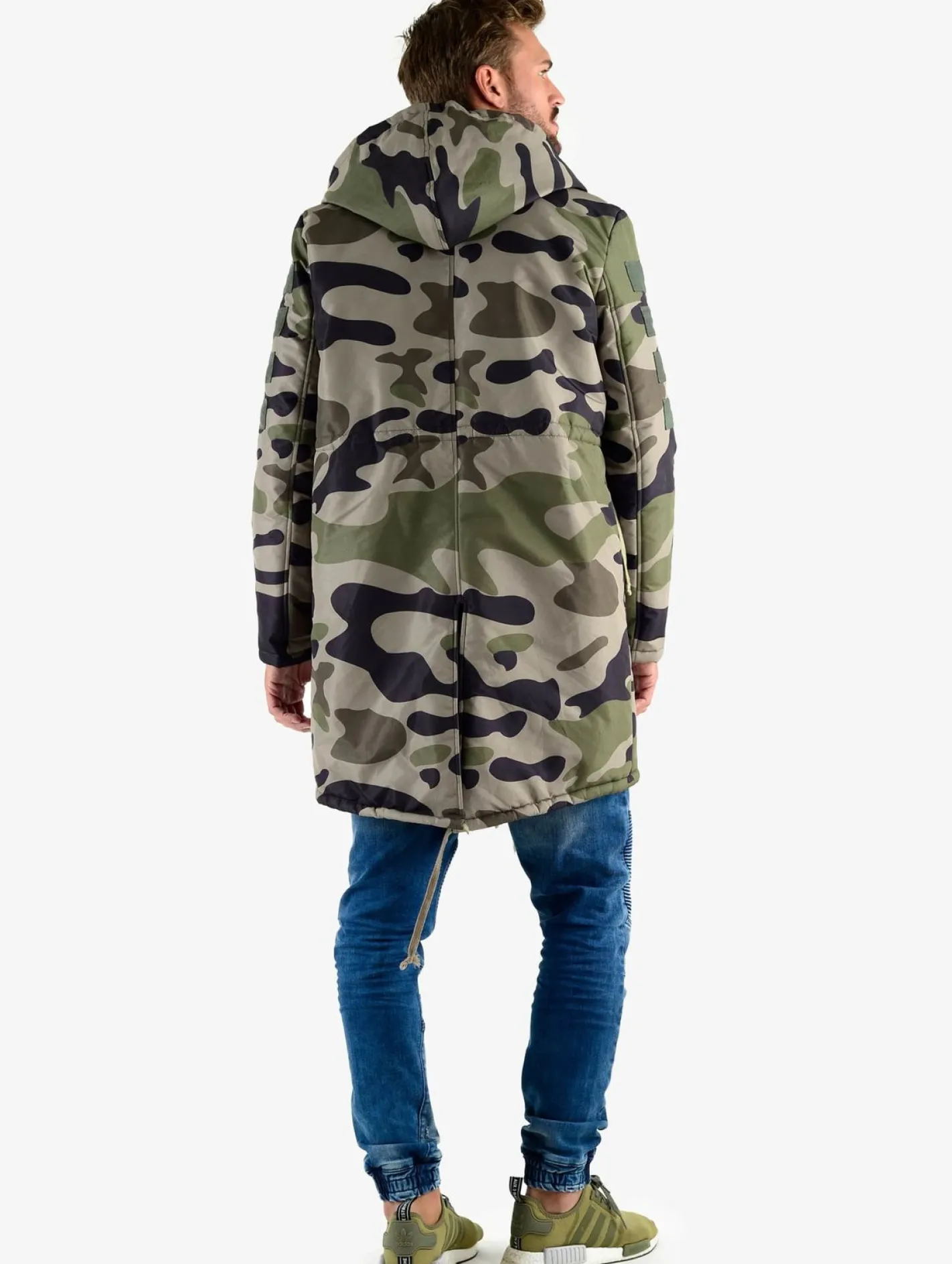 Mäntel & Jacken|Jacken & Mäntel*vsct Corporate Army Parka Camouflage